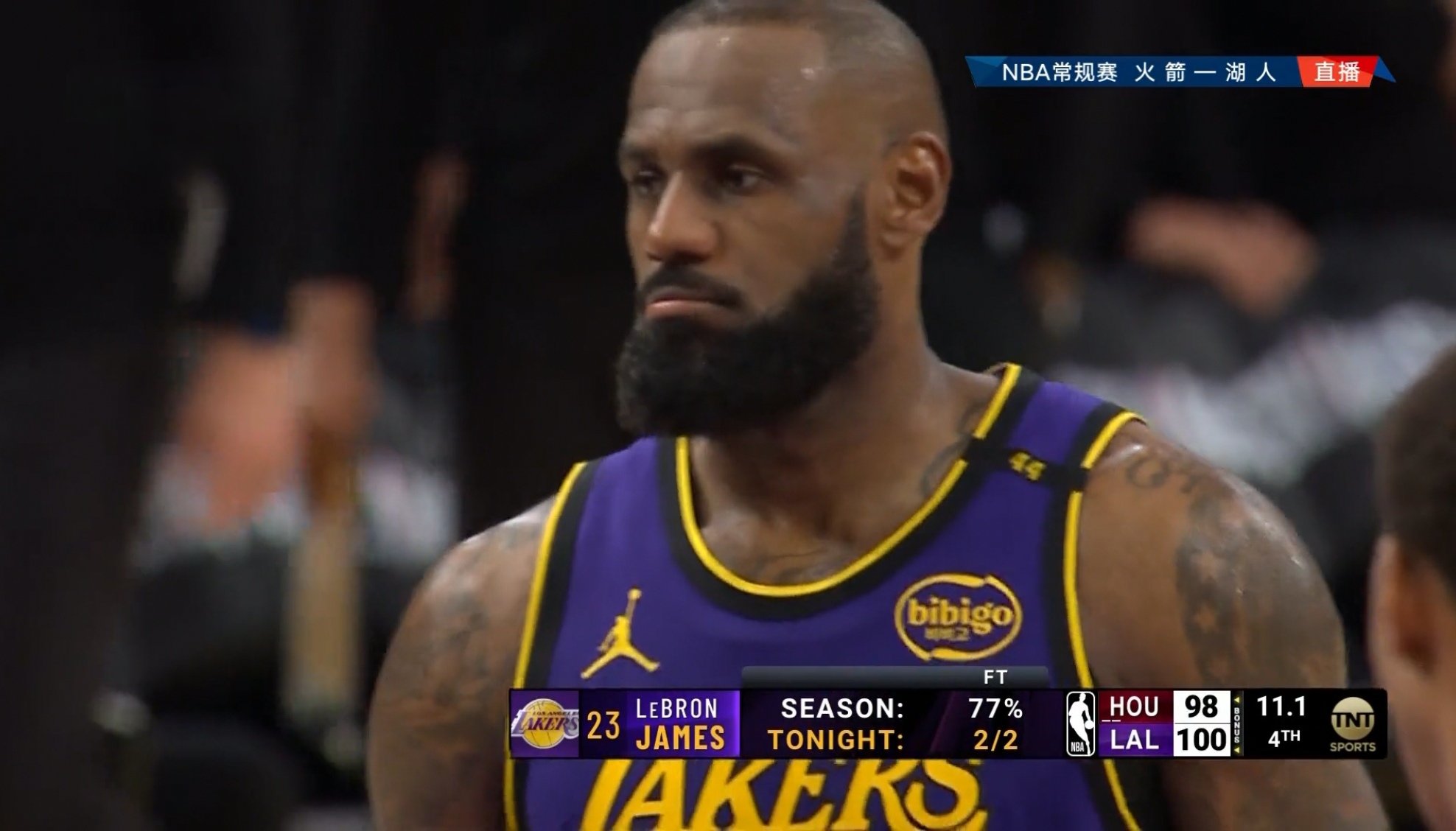 湖人遭遇连败，詹姆斯个人表现精彩但无力回天的简单介绍