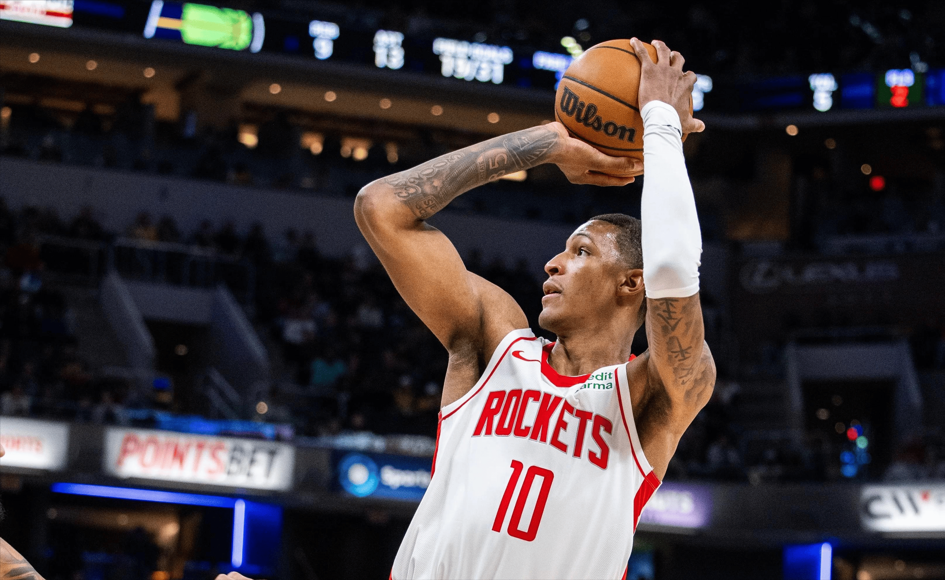 火箭击败篮网取得胜利